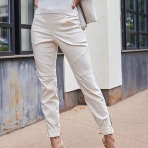 Spanx Stretch Twill Cargo Jogger Pant Sz L